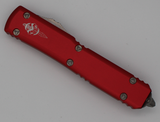 Microtech Ultratech Warhound Stonewashed Blade Red Handles Standard - 119W-10RDS - Gear Supply Company