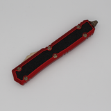 Microtech Makora Red D/E Bronze Collector Signature Series - 206-13RDS - Gear Supply Company