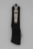 Microtech Signature Series Combat Troodon 3.75" Stonewashed Warhound Blade, Black Aluminum Handles -  219W-10S - Gear Supply Company