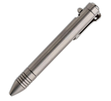 Chaves Knives Solid Titanium Bolt Action Pen, 4.82" Overall – PEN/BA/SSWTI - Gear Supply Company