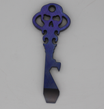 Chaves Ultramar Knives Skeleton Key Titanium Tool Prybar – Purple Titanium Crosshatch - KEY/TL/PTI/CH - Gear Supply Company