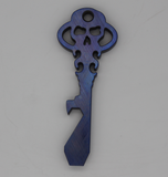 Chaves Ultramar Knives Skeleton Key Titanium Tool Prybar – Purple Titanium Crosshatch - KEY/TL/PTI/CH - Gear Supply Company