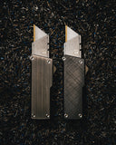 Chaves Knifes C.H.U.B. Auto OTF Safety Blade With Straight Textured Handle Black - C.H.U.B.-S - Gear Supply Company