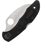 Spyderco Tasman Salt 2 Folding Knife 2.8" Hawkbill Blade, Black FRN Handles, Lockback - C106PBK2 - Gear Supply Company