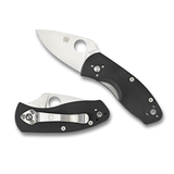 Spyderco Ambitious Linerlock Knife With Black G-10 Handles (2.31” 8Cr13MoV Stainless Blade) - C148GP - Gear Supply Company
