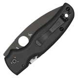 Spyderco Shaman Compression Lock Knife Black G-10 Handles (3.6" Black Blade) C229GPBK - Gear Supply Company