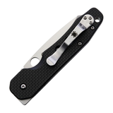Spyderco Smock Compression Lock Knife WIth Black Carbon Fiber (3.4" Satin Blade) - C240CFP - Gear Supply Company
