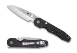 Spyderco Smock Compression Lock Knife WIth Black Carbon Fiber (3.4" Satin Blade) - C240CFP - Gear Supply Company