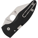 Spyderco MicroJimbo Pocket Knife With Black G-10 Handles, S30V Wharncliffe Blade - C264GP - Gear Supply Company