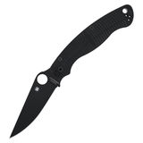 Spyderco Military 2 Salt Compression Lock Knife With Black G-10 Handles (4” CPM Magnacurt Black Blade) – C36GMCBKP2 - Gear Supply Company