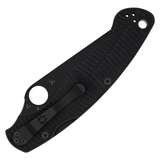 Spyderco Military 2 Salt Compression Lock Knife With Black G-10 Handles (4” CPM Magnacurt Black Blade) – C36GMCBKP2 - Gear Supply Company