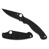 Spyderco Military 2 Salt Compression Lock Knife With Black G-10 Handles (4” CPM Magnacurt Black Blade) – C36GMCBKP2 - Gear Supply Company