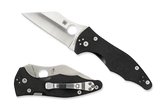 Spyderco Yojimbo 2 Knife With Black G-10 Handle (3.125" Satin) C85GP2 - Gear Supply Company
