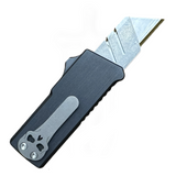 Chaves Knifes C.H.U.B. Auto OTF Safety Blade With Straight Textured Handle Black - C.H.U.B.-S - Gear Supply Company