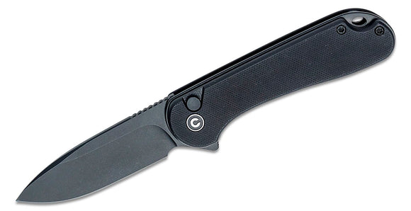 CIVIVI Knives Button Lock Elementum II Flipper Knife 2.96