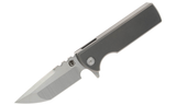 Chaves T.A.K. Integral 2.75” Satin M390 Frame Lock Knife With Titanium Handles – Tanto - CK-1C1-2A1B-1A0 - Gear Supply Company