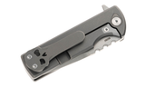 Chaves T.A.K. Integral 2.75” Satin M390 Frame Lock Knife With Titanium Handles – Tanto - CK-1C1-2A1B-1A0 - Gear Supply Company