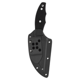 Spyderco Ronin 2 Fixed Blade Knife (4.1" Satin) Black G-10 Handle with Boltaron sheath - FB09GP2 - Gear Supply Company