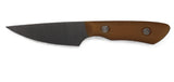 Edge Knife Works Exclusive Mini Huntsman Magnacut Steel Fixed Blade Knife With Antiqued Paper Micarta Handle – EKW0006 - Gear Supply Company