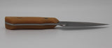 Edge Knife Works Exclusive Mini Huntsman Magnacut Steel Fixed Blade Knife With Antiqued Paper Micarta Handle – EKW0006 - Gear Supply Company
