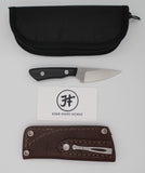 Edge Knife Works Exclusive Mini Huntsman Magnacut Steel Fixed Blade Knife With Black Richlite Handle – EKW0007 - Gear Supply Company
