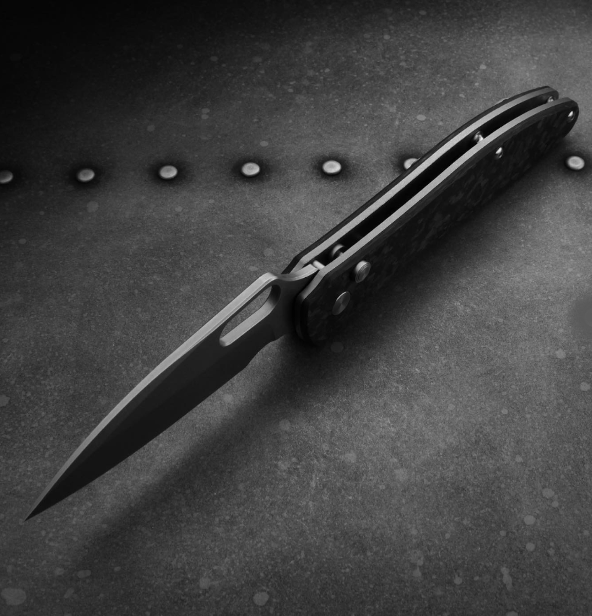 Serge Knife Co. Limited Carbon Fiber Handle Rager Button Locking Pocket  Knife | Gear Supply Company