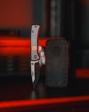 Chaves Knives Exclusive Redencion Slip Joint Pocket Knife with  Black Leather Pouch - Gear Supply Company