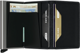 Secrid Slimwallet – Original Black – Silver Protector - Gear Supply Company
