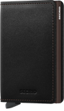 Secrid Slimwallet – Original Black – Brown Protector - Gear Supply Company