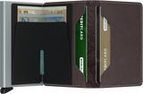 Secrid Slimwallet – Original Dark Brown – Brown Protector - Gear Supply Company