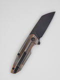 Custom - Boker Plus Petite Flipper Frame Lock Knife (2.5" Satin) 01BO083 - Gear Supply Company