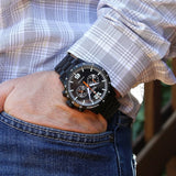 Blacklist Streetmatic Chronograph Black Sunray - Black - Gear Supply Company