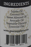 Gear Supply Company All Natural Beard Oil - Wood Shop - 15ML Single Bottle - Gear Supply Company
