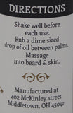 Gear Supply Company All Natural Beard Oil - Wood Shop - 15ML Single Bottle - Gear Supply Company