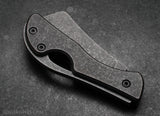 Serge Knife Company “The Leaf” Slipjoint Pocket Knife – Stonewashed TI - SP010LFST - Gear Supply Company