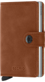Secrid Miniwallet - Vintage Cognac / Silver - Gear Supply Company