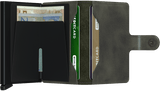 Secrid Miniwallet - Vintage Olive - Black - Gear Supply Company