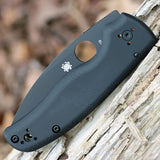 Spyderco Shaman Compression Lock Knife Black G-10 (3.6" Black) C229GPBK - Gear Supply Company