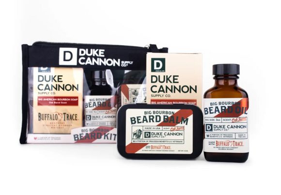 Duke Cannon Big Bourbon Beard Kit - Gear Supply Company