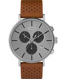 Fairfield Chronograph Supernova™ 41mm Leather Strap Watch - Gear Supply Company