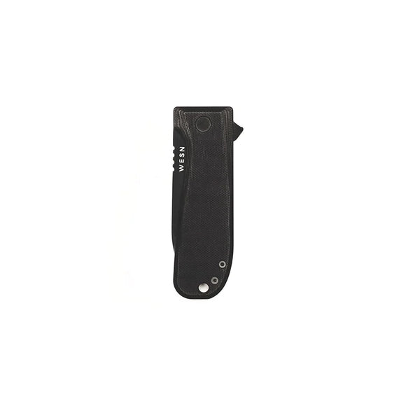 Wesn The Allman Liner Lock Knife – Blacked Out G10 (2.75” Black) - WESN04-4 - Gear Supply Company