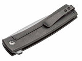 Boker Plus Brad Zinker FR Frame Lock Knife (2.8" Satin) 01BO740 - Gear Supply Company