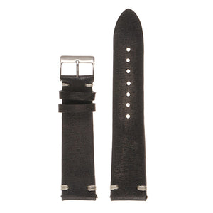 HAND-STITCHED VINTAGE WASHED LEATHER QUICK RELEASE STRAP - 22MM - Gear Supply Company