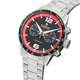 Blacklist Streetmatic Chronographic Rosso Corsa - Steel - Gear Supply Company