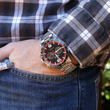 Blacklist Streetmatic Chronographic Rosso Corsa - Steel - Gear Supply Company