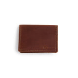 Voyager Leather Wallet: Saddle - Gear Supply Company
