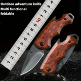 Gear Supply Company Rough Rider Folding Pocket Knife With Wooden Handles - GSC-005