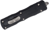 Microtech Dirac Delta Stonewashed With Black Handle – 227-10 - Gear Supply Company