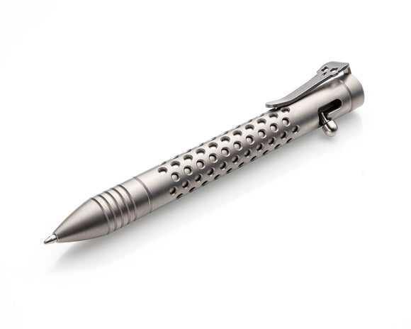 Chaves Ultramar Dots Titanium Bolt Action Pen, 4.82