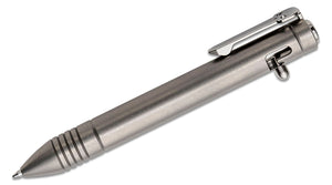 Chaves Ultramar Solid Titanium Bolt Action Pen, 4.82" Overall – PEN/BA/SSWTI - Gear Supply Company